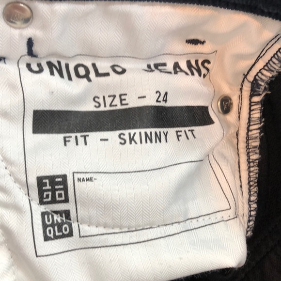 Uniqlo skinny fit tan cords size 24 - Picture 3 of 3